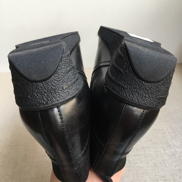 Lasocki EU 38 US 8 Black Leather Ankle Booties - Picture 7 of 7